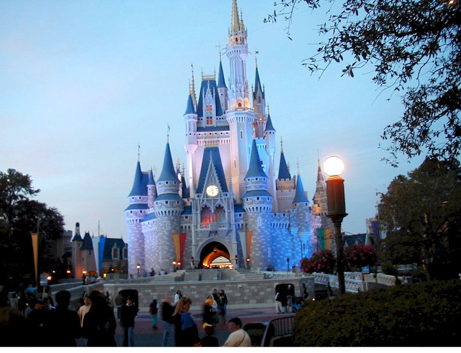 Disney World Castle Logo. DISNEY WORLD CASTLE
